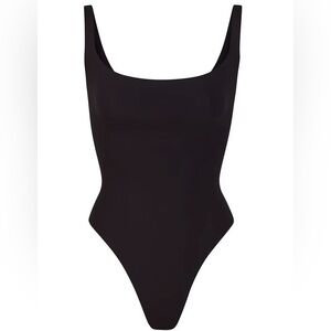 SKIMS Black Bodysuit